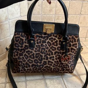 Michael Kors Cheetah Handbag Satchel